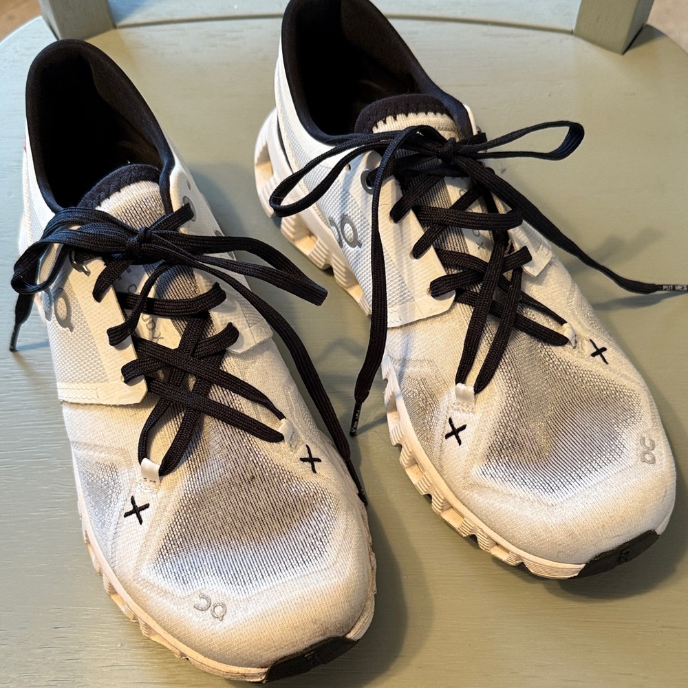 On Running White Athletic Shoes